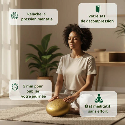 Tongue Drum 10" — Pack Sérénité - SONARI DRUM