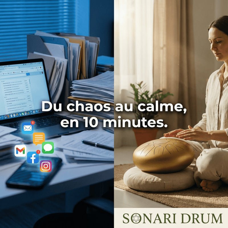 Tongue Drum 10" — Pack Sérénité - SONARI DRUM