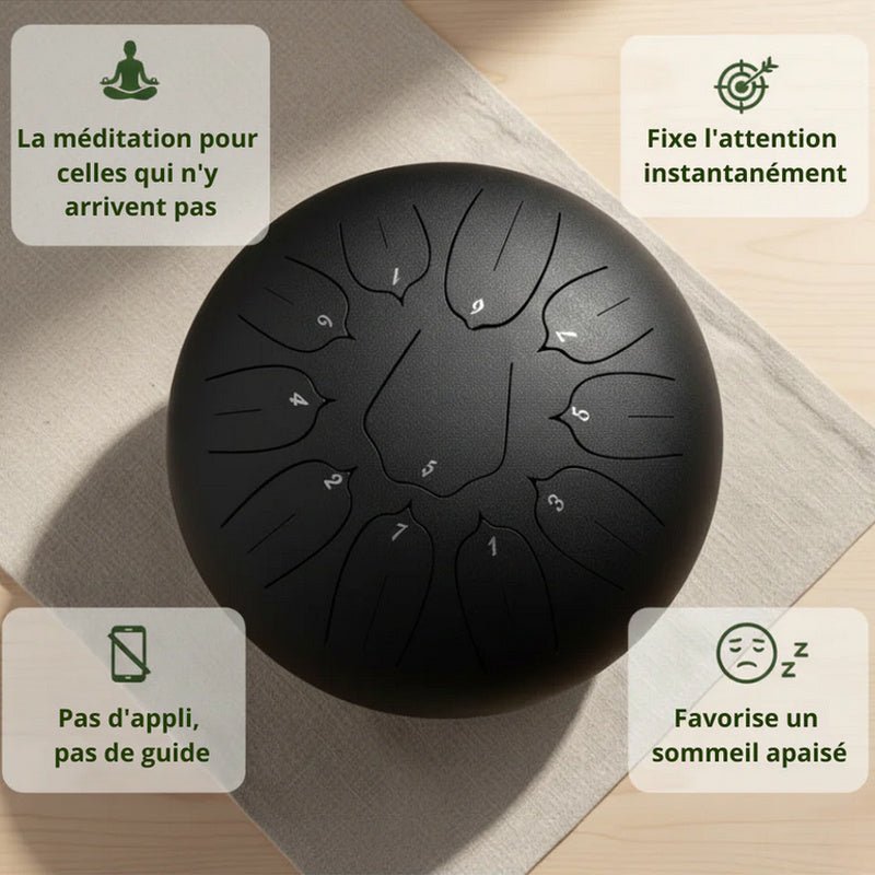 Tongue Drum 10" — Pack Sérénité - SONARI DRUM