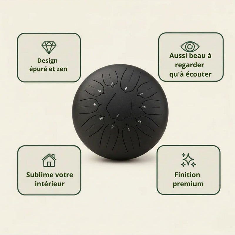 Tongue Drum 10" — Pack Sérénité - SONARI DRUM