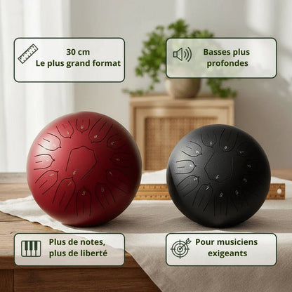 Tongue Drum 12" — Version Complète - SONARI DRUM