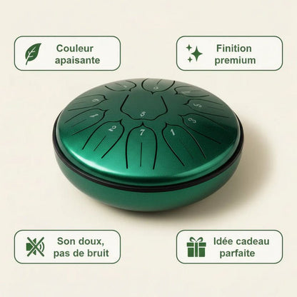 Tongue Drum 6" — Pack Éveil Musical Enfant - SONARI DRUM